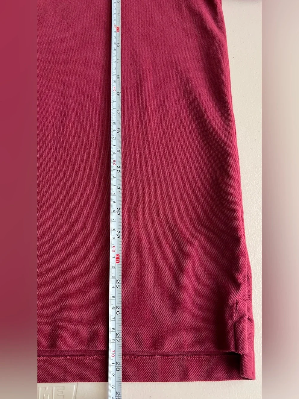 Polo Ralph Lauren Mesh Classic Fit Polo Shirt Burgundy Size S Pony Logo